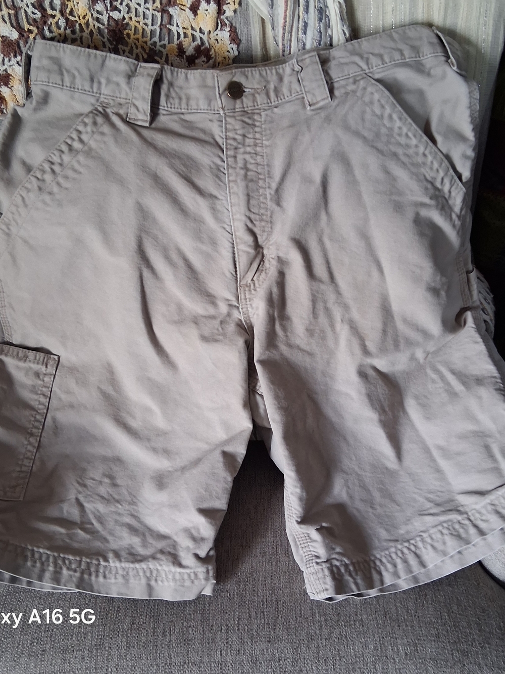 Carhartt Men's Cargo Shorts in Light Tan
